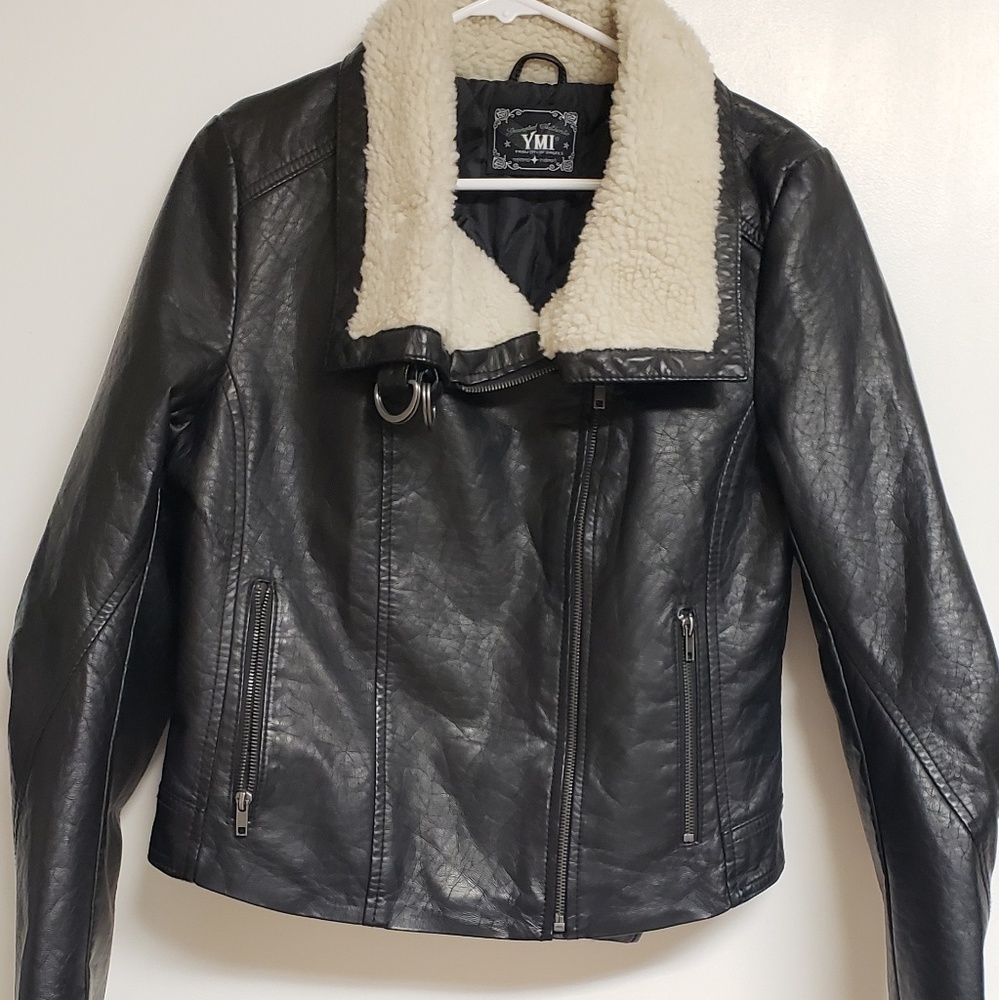 YMI Faux Leather Jacket